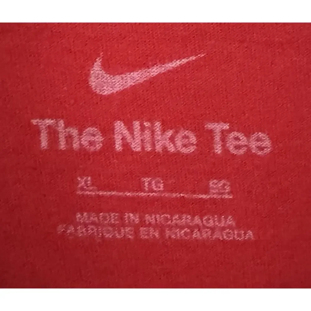 Nike Los Angeles Angels Shirt Men’s XL Halos Red Cotton MLB Crew Neck Swoosh